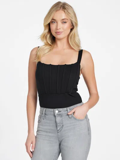 Guess Factory Xinia Bodysuit In Black