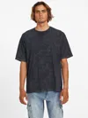 Guess Factory Yonix Logo Tee In Black