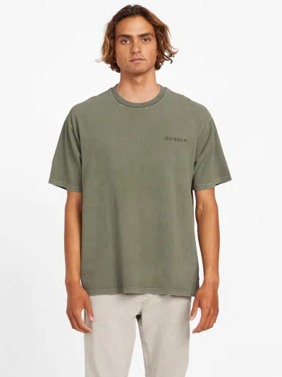 Guess Factory Yonix Logo Tee In Green