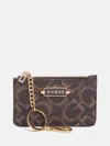 Guess Factory Yuna Logo Card Case Keychain