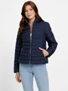 Guess Factory Zalcon Puffer Jacket In Black