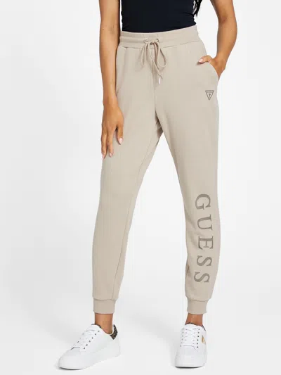 Guess Factory Zina Joggers In Beige