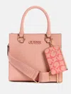 Guess Factory Zinnia Small Satchel In Multi