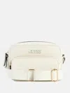 Guess Factory Zinnia Top-zip Crossbody In White