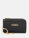 Guess Factory Zip-around Card Case Keychain