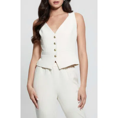Guess Fatima Vest In Vanilla Blush