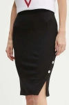 Guess Female Skirts  W4yd66 Kbjp2 ♪ In Black