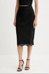 Guess Female Skirts  W5yd12 Whd00 ♪ In Black