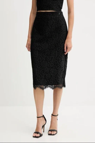 Guess Female Skirts  W5yd12 Whd00 ♪ In Black