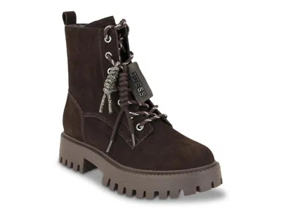 Guess Fizzle Bootie In Brown
