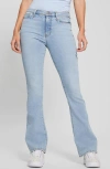 Guess Flare Leg Jeans In Blue