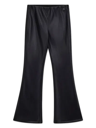 Guess Kids' Flared Trousers In Black