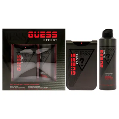 Guess For Men - 2 Pc Gift Set 3.4oz Edt Spray, 6oz Body Spray In White