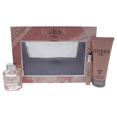 Guess For Women - 3 Pc Gift Set 3.4oz Edt Spray, 0.5oz Edt Spray, 6.7oz Body Lotion In Multi