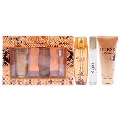 Guess For Women - 3 Pc Gift Set 3.4oz Edp Spray, 0.5oz Travel Spray, 6.7oz Body Lotion In Multi