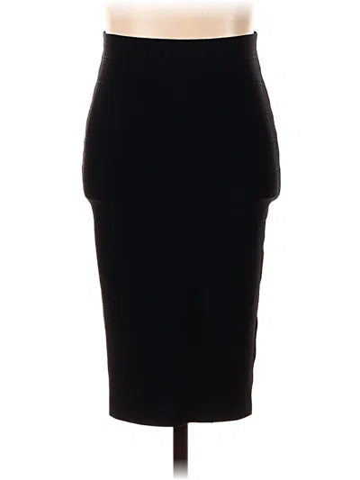 Pre-owned Guess Formal Skirt In Black