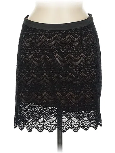 Pre-owned Guess Formal Skirt In Black