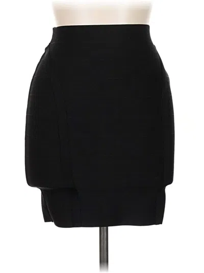 Pre-owned Guess Formal Skirt In Black
