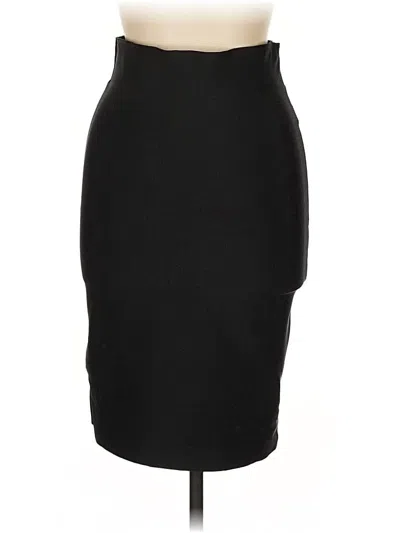 Pre-owned Guess Formal Skirt In Black