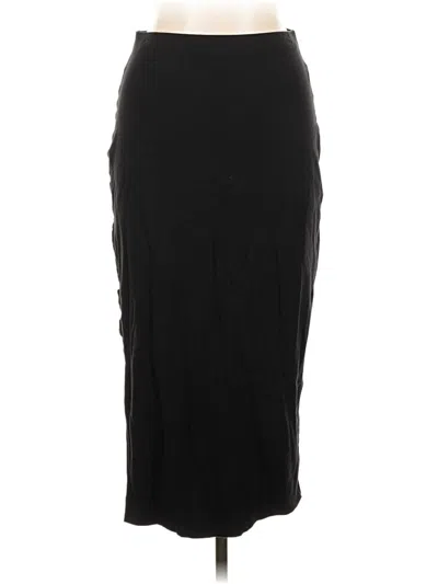Pre-owned Guess Formal Skirt In Black