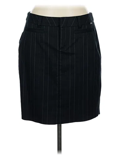 Pre-owned Guess Formal Skirt In Black