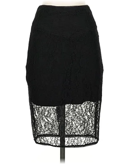 Pre-owned Guess Formal Skirt In Black