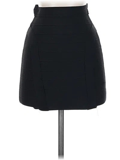 Pre-owned Guess Formal Skirt In Black