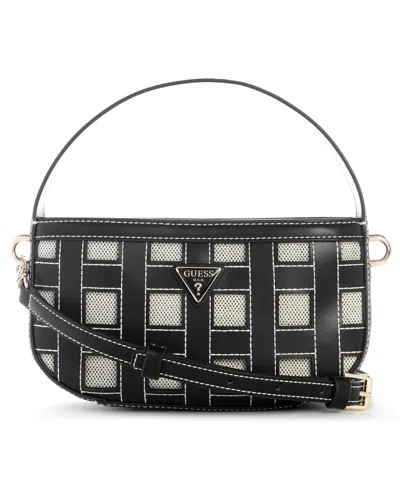 Guess Frankie Small Hobo Handbag In Multi