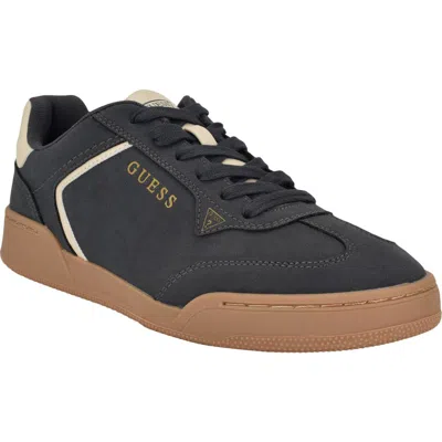 Guess Frollo Sneaker In Dark Grey/cream