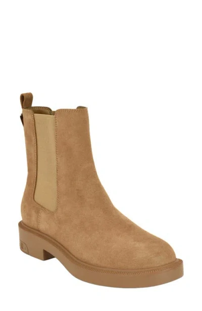 Guess Fynli Chelsea Boot In Brown