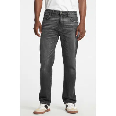 Guess G16 Straight Leg Jeans In Black