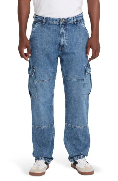 Guess G17 Cargo Jeans In Blue