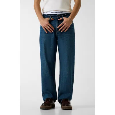 Guess G18 Relaxed Straight Leg Jeans In Blue