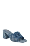 Guess Galsee Sandal In Blue