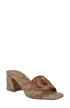 Guess Galsee Sandal In Brown