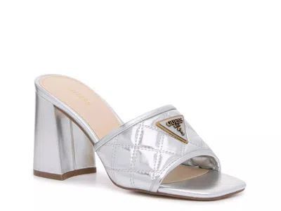Guess Gelina Sandal In Silver