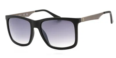 Guess Gf0171 02b Men's Sunglasses Black Size 57