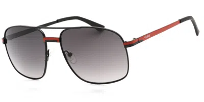 Guess Gf0238 02b Men's Sunglasses Black Size 57