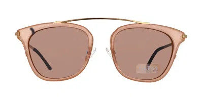 Guess Gf0328/s 72t Women's Sunglasses Pink Size 53