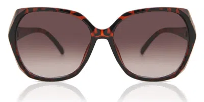 Guess Gf0373 52f Women's Sunglasses Tortoiseshell Size 60 In Brown