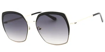Guess Gf0410 32b Women's Sunglasses Black Size 59