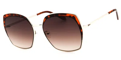 Guess Gf0410 32f Women's Sunglasses Tortoiseshell Size 59