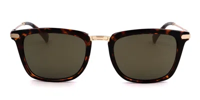 Guess Gf5017 56q Men's Sunglasses Tortoiseshell Size 52 In Brown