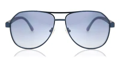 Guess Gf5044 90x Men's Sunglasses Blue Size 61