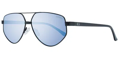 Guess Gf5076 01x Women's Sunglasses Black Size 60