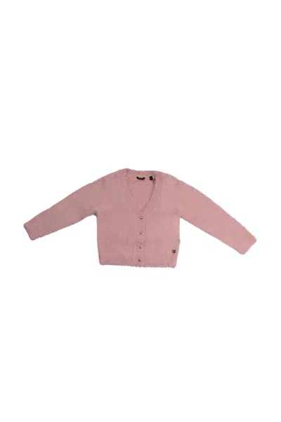 Guess Kids'  Girl Knit J4br24 Z3bh0 G66b Ls Cardigan Pink