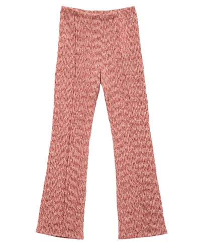 Guess Kids' Girls 7-16 Mini Me Style Pleated Pull-on Pants In Red