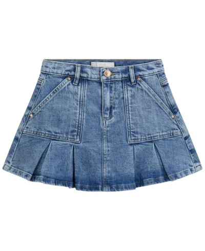 Guess Kids' Girls' 7-16 Denim Mini Jeans In Blue
