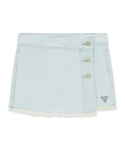 Guess Kids' Girls' 7-16 Denim Skort In Blue