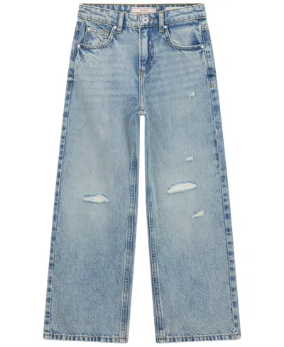 Guess Kids' Girls' 7-16 Straight-leg Jeans In Blue